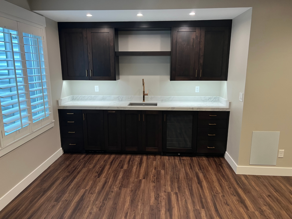 Completed remodel by Lynnwood Construction