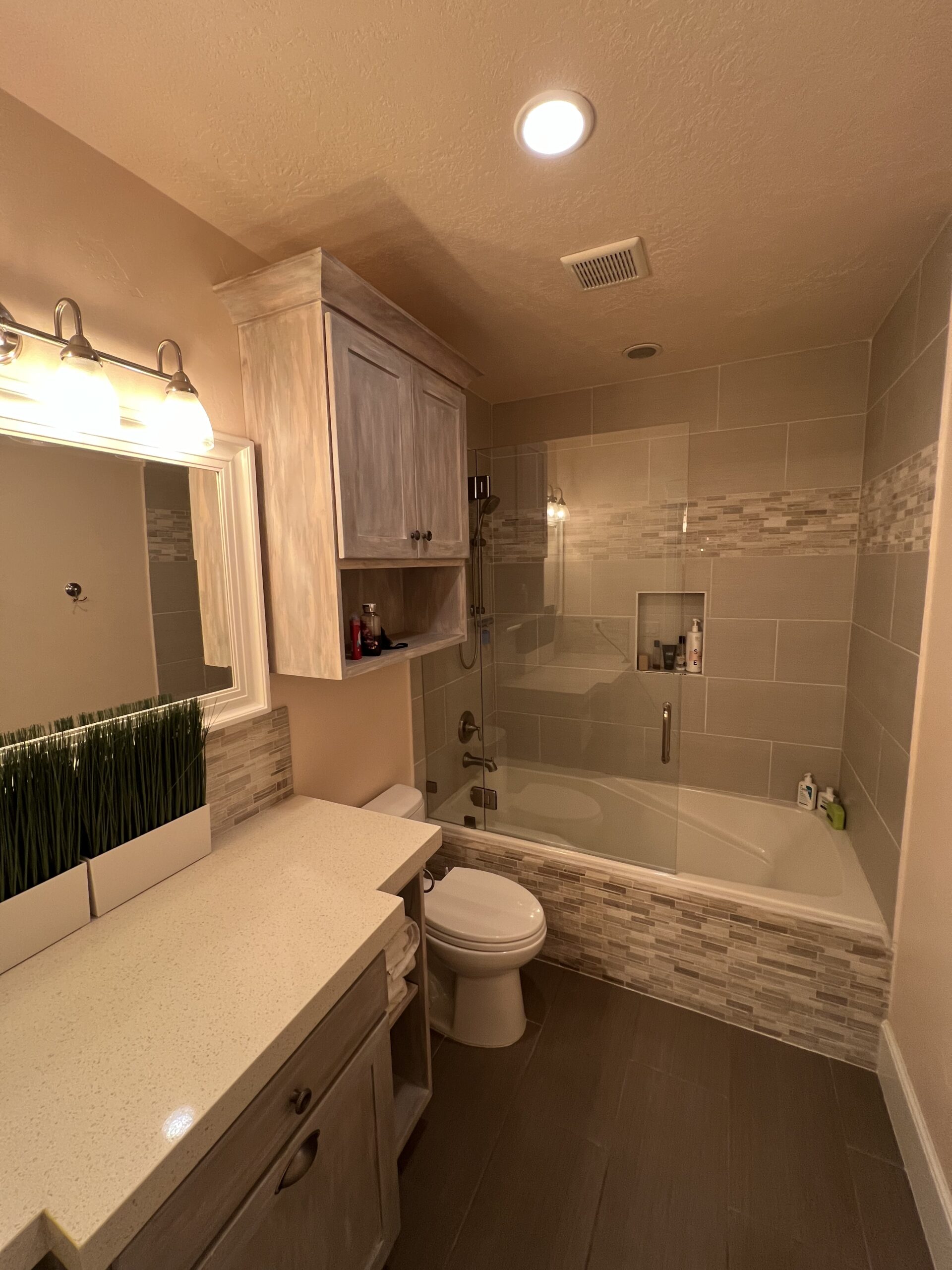 Completed remodel by Lynnwood Construction